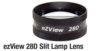 ezView 28D Slit Lamp Lens